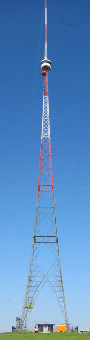 Enlarged view:  Former radio tower near Beromuenster